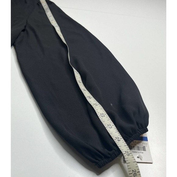 NEW INC International Concepts Long Sleeve Blouse Size XL Women’s Black - Picture 9 of 11